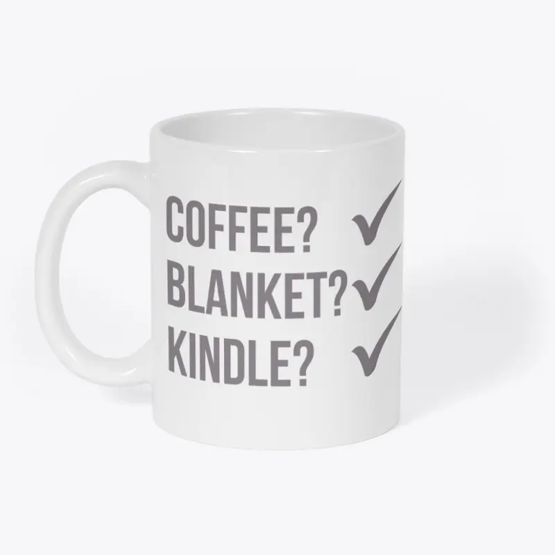 Coffee? Blanket? Kindle? Light Colors