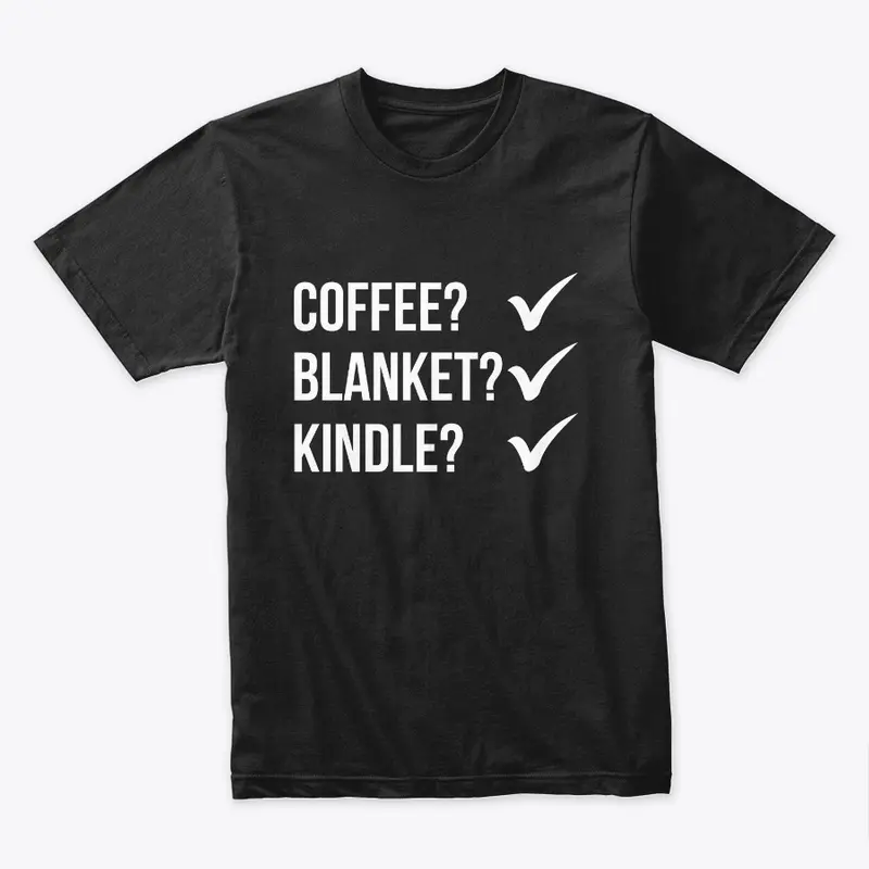 Coffee? Blanket? Kindle? Dark Colors