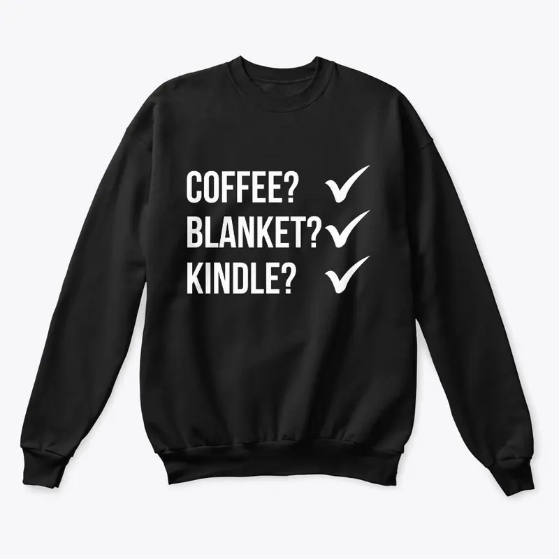 Coffee? Blanket? Kindle? Dark Colors