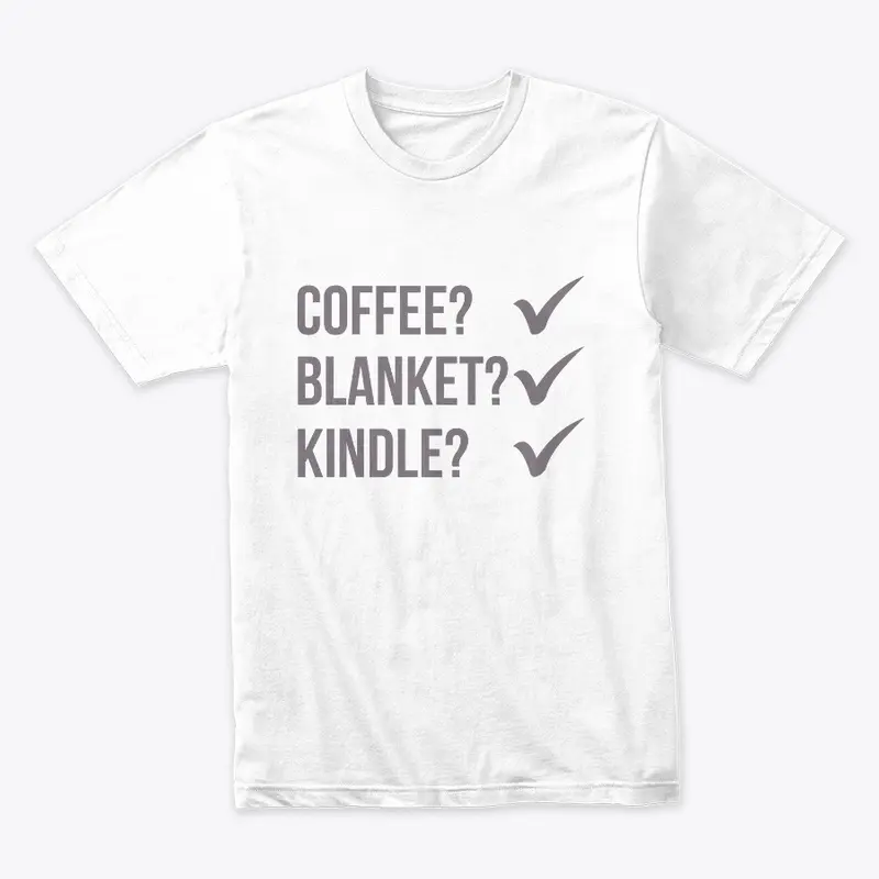 Coffee? Blanket? Kindle? Light Colors